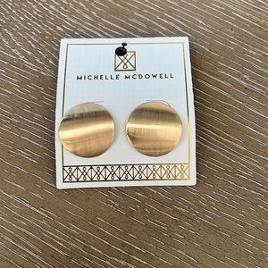 Michelle McDowell Gold Earrings